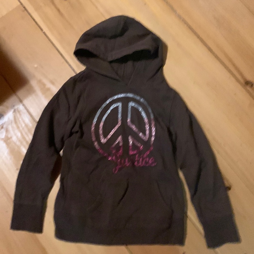 Girls size 10 Justice Sweatshirt - Picture 1 of 2
